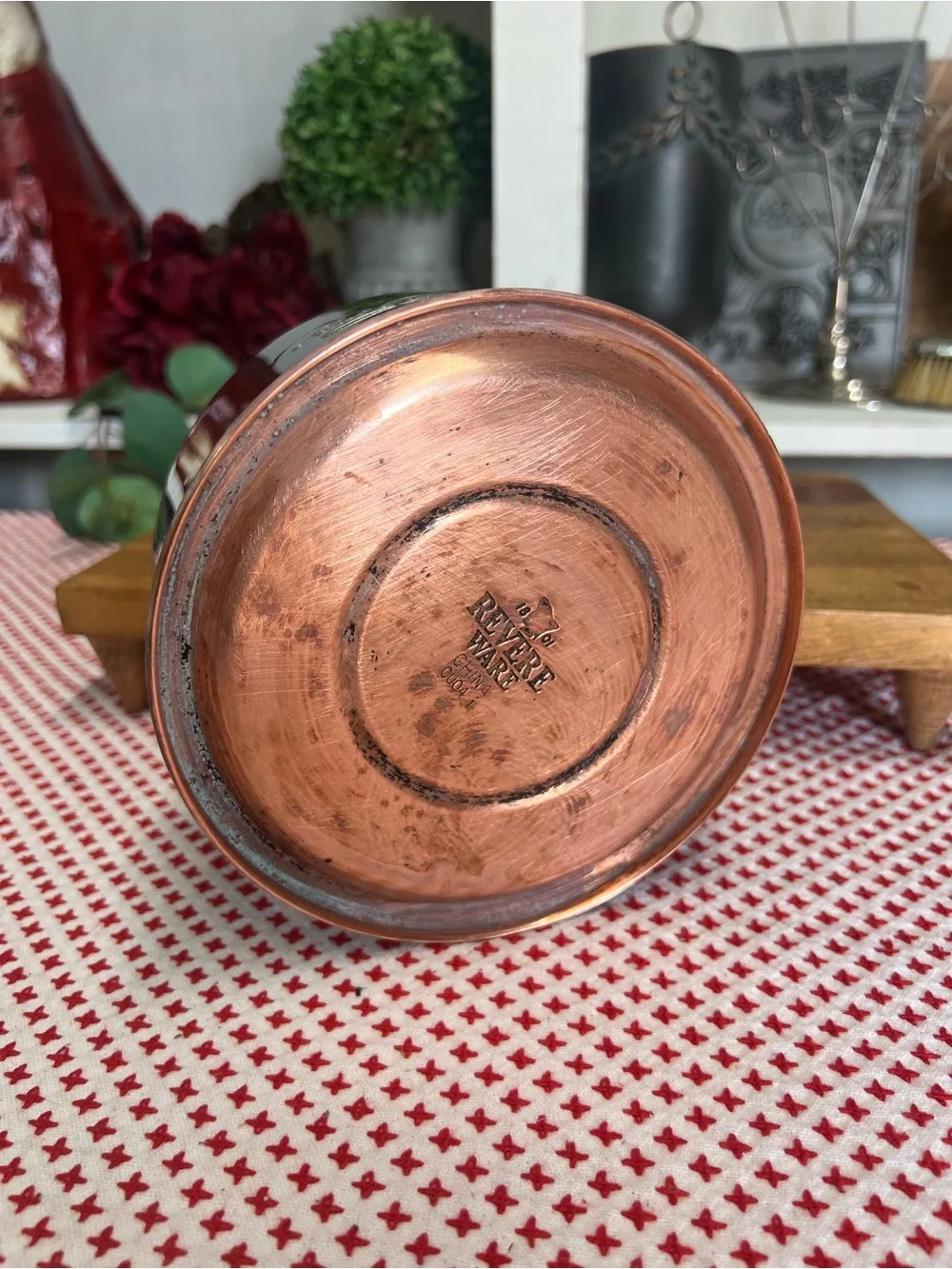 Revere ware tea kettle aluminum copper bottom Paul revere small